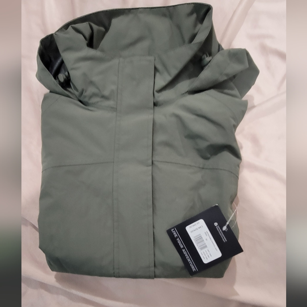 Eddie Bauer Women's Olive Ski Jacket - Picture 2 of 3